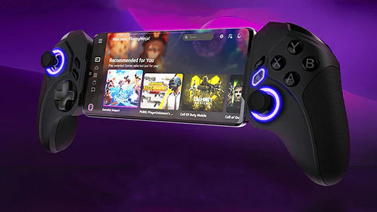 iPhone in ELO Vagabond Mobile Gaming Controller