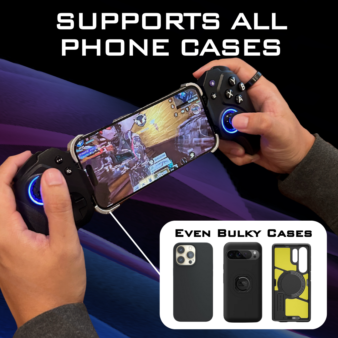 Vagabond Mobile Gaming Controller for iPad Mini, iPhone 15/16 & All Android Devices - MFI Certified - (USB-C)