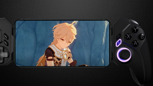 Genshin Impact in Vagabond Mobile Gaming Controller