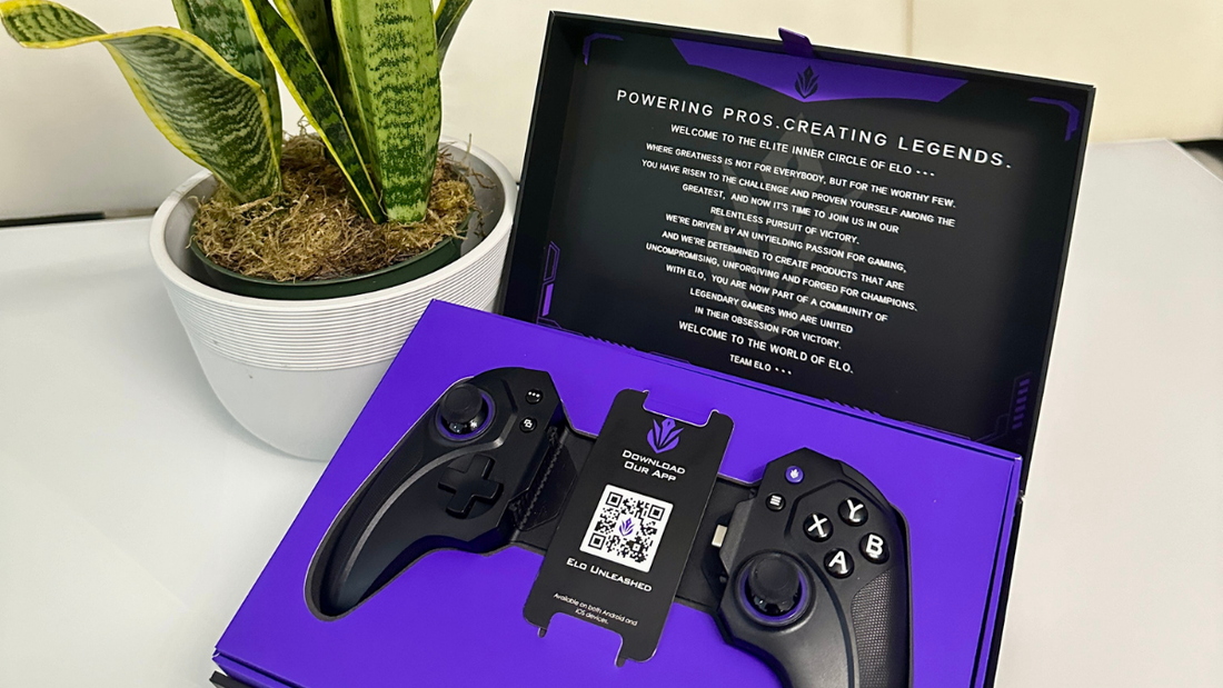 Vagabond Mobile Gaming Controller and its packaging