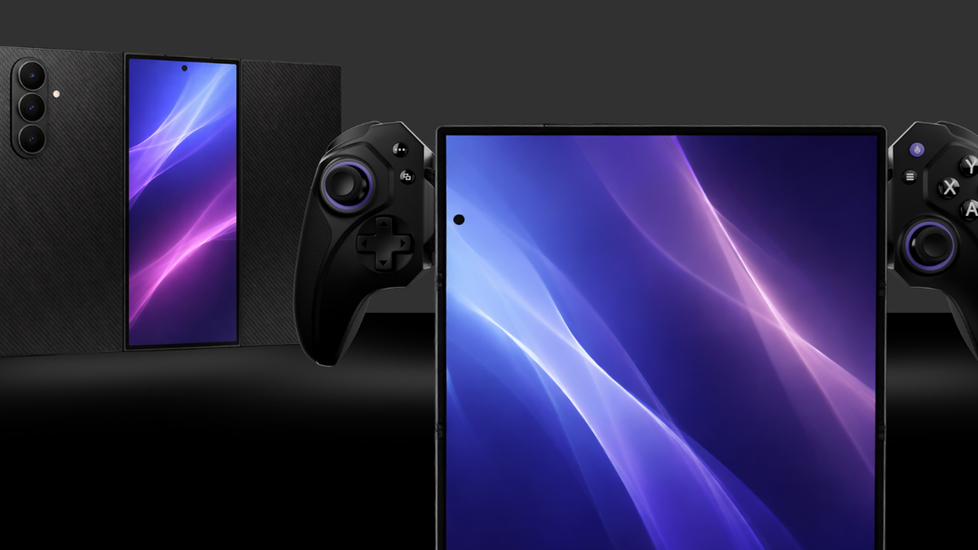 Vagabond Mobile Gaming Controller in Samsung Galaxy Z TriFold
