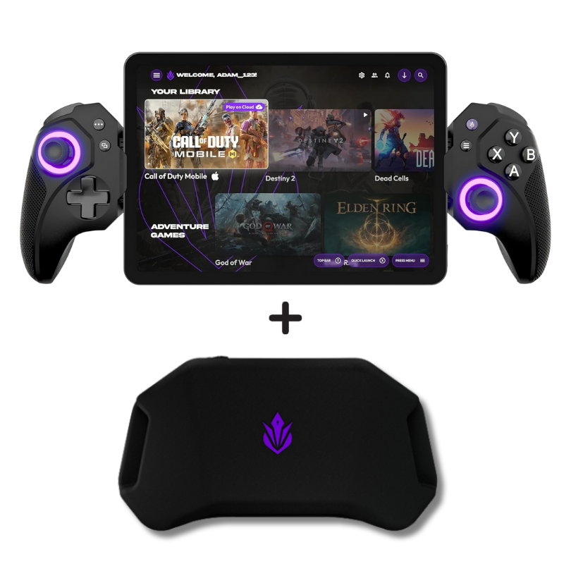 ELO Vagabond Mobile Gaming Controller + Travel Case Bundle | iPhone 15/16, iPad Mini & Android Phone Controller (USBC) - MFI Certified Phone Game Controller