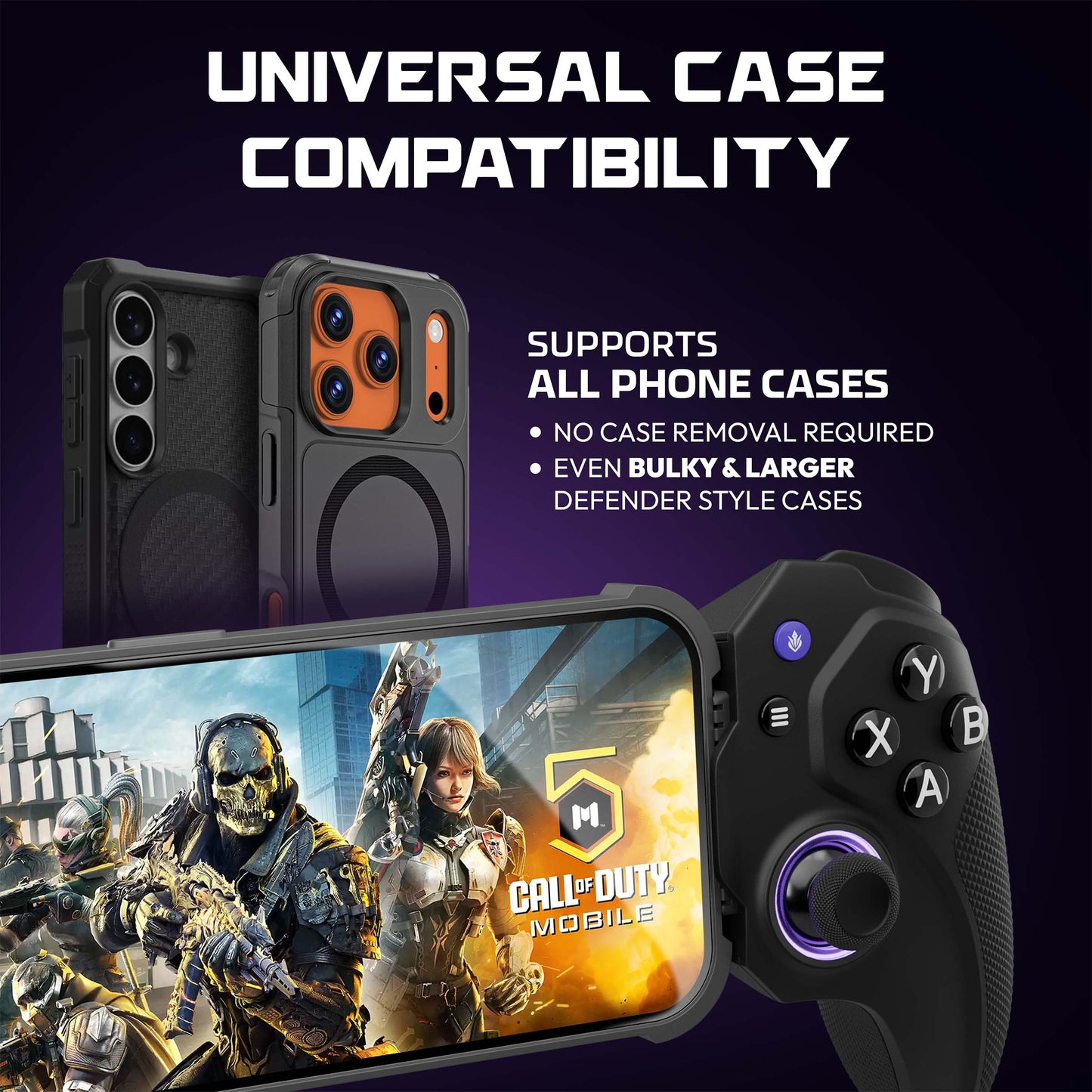 ELO Vagabond USB-C Gamepad for iPhone 15+, iPad Mini & Android | Hall Effect Joystick | Apple MFi Certified | Cloud Gaming & Remote Play