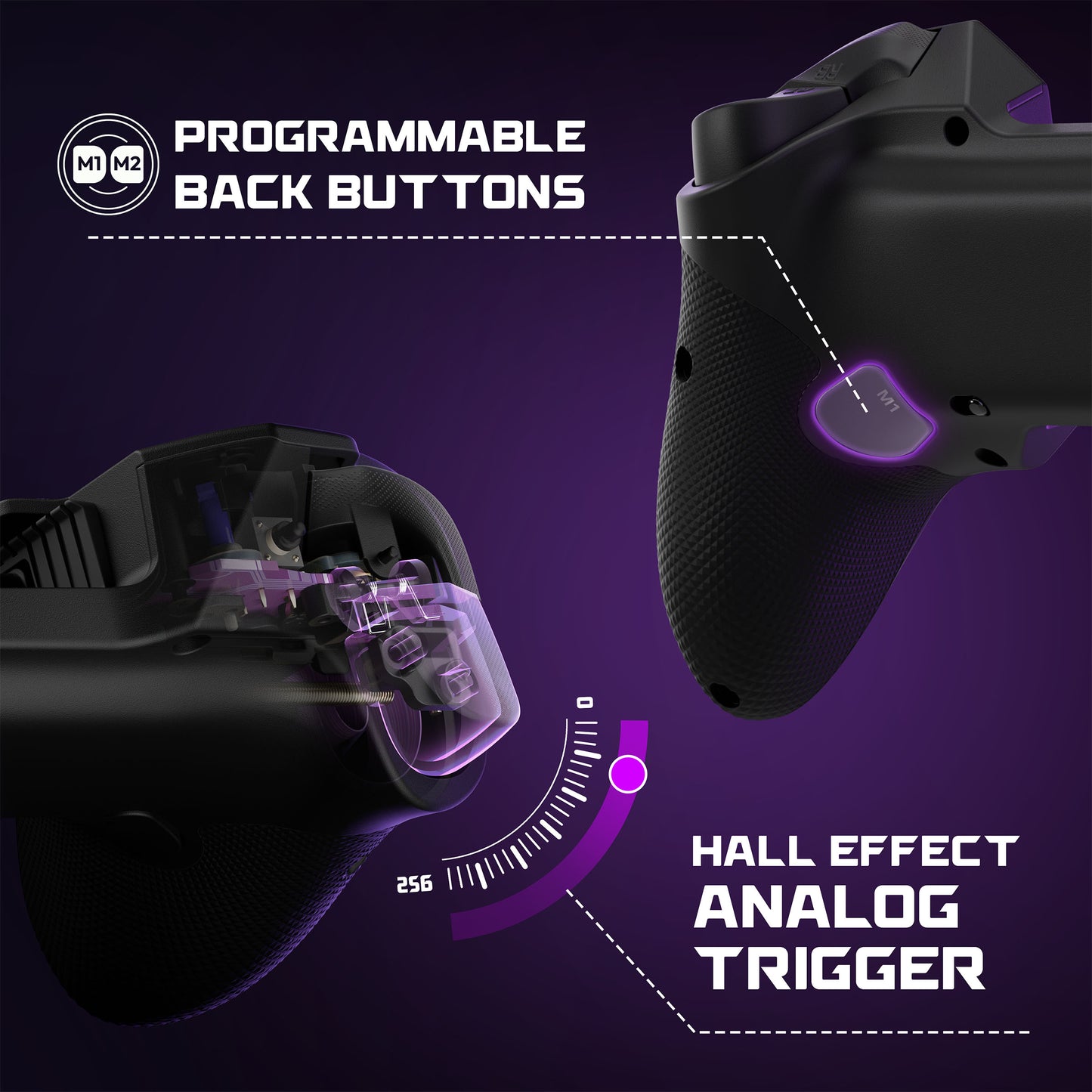 ELO Vagabond USB-C Gamepad for iPhone 15+, iPad Mini & Android | Hall Effect Joystick | Apple MFi Certified | Cloud Gaming & Remote Play