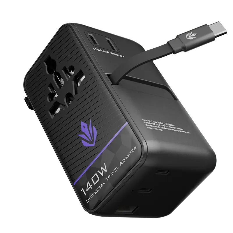 Phase 140W Universal Gaming Travel Adapter