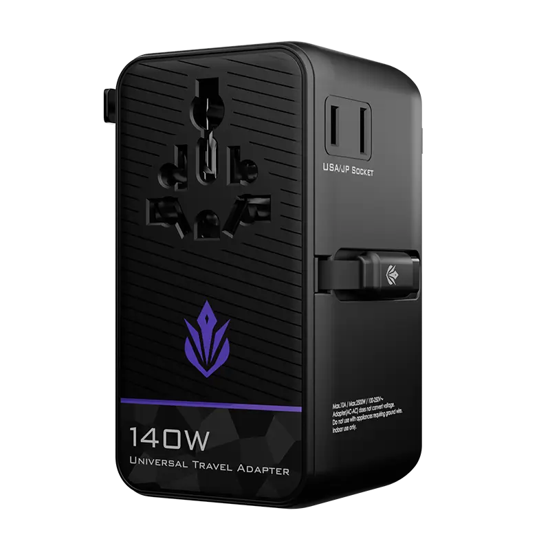 Phase 140W Universal Gaming Travel Adapter