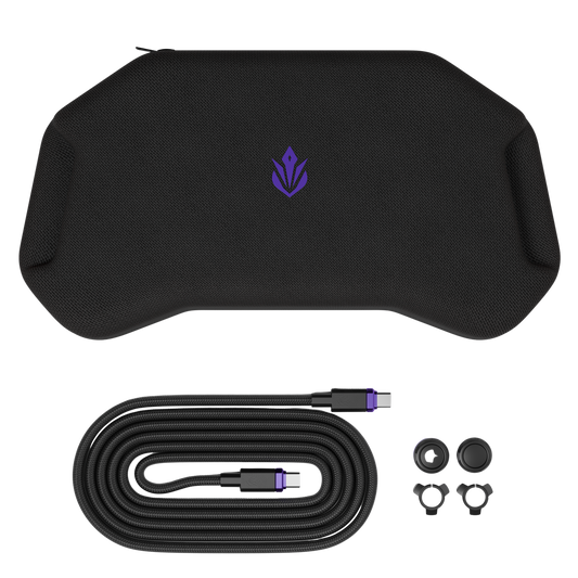Upgrade Loadout - Mobile Gaming Controller Bundle: Protective Carry Case, FPS Thumb Grips & High-Speed USB-C Cable