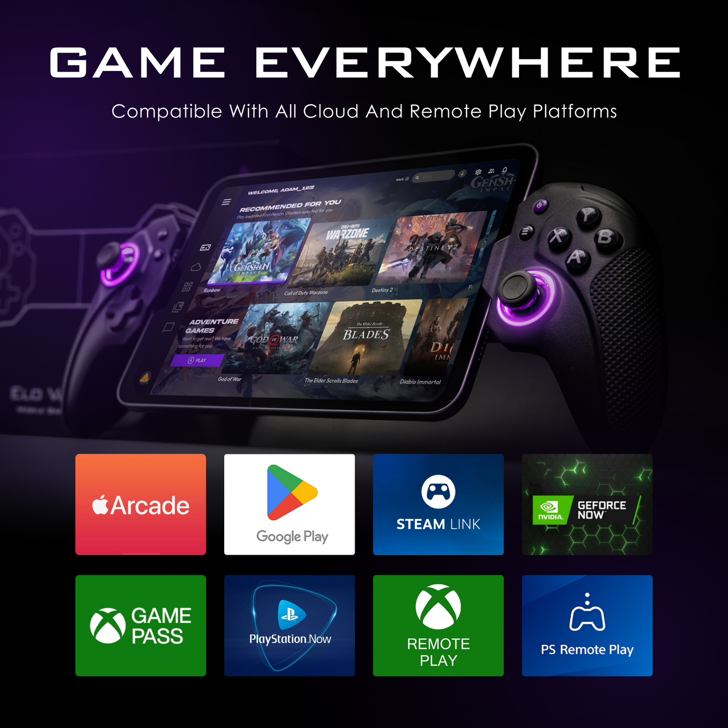 ELO Vagabond USB-C Gamepad for iPhone 15+, iPad Mini & Android | Hall Effect Joystick | Apple MFi Certified | Cloud Gaming & Remote Play